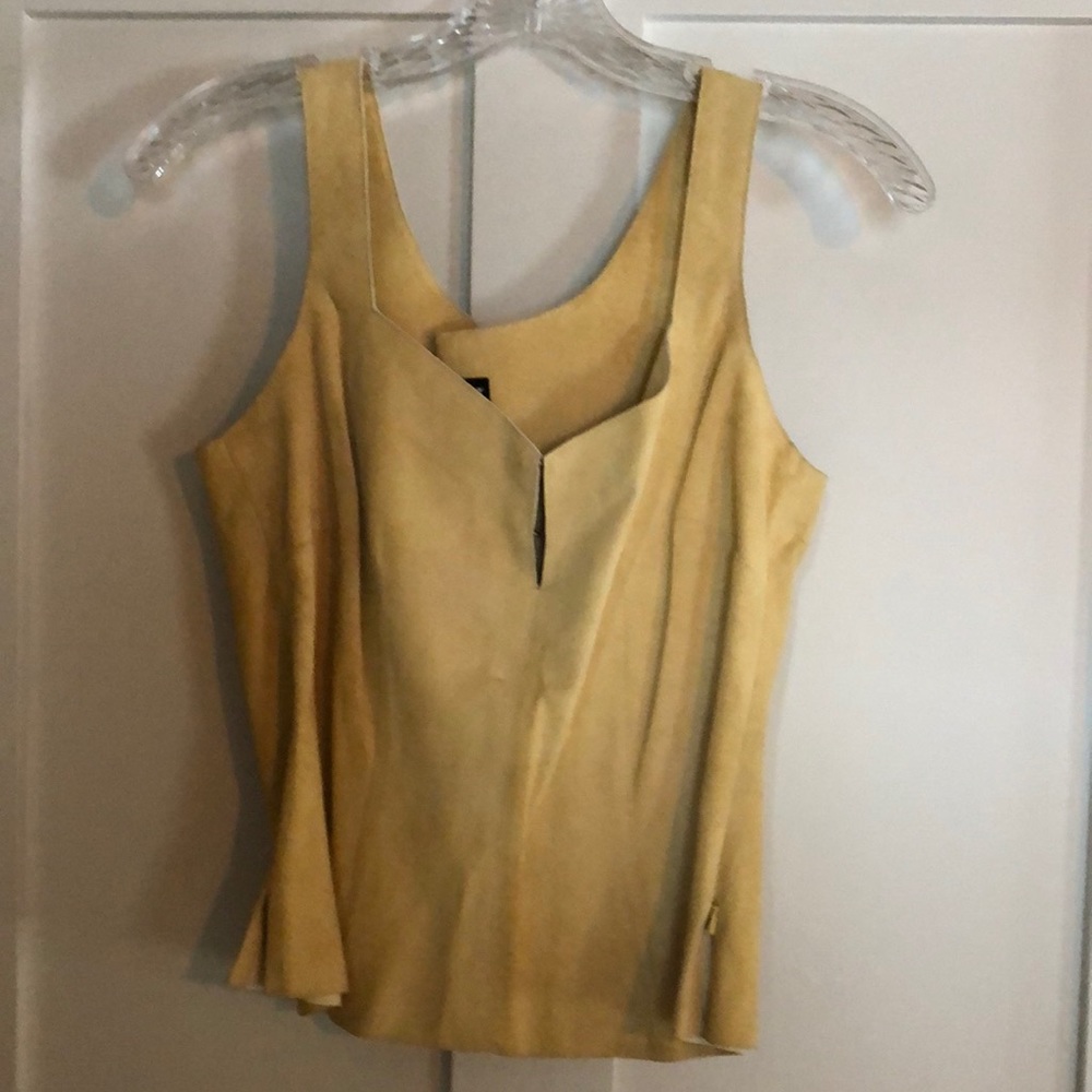 Worth leather top size 4